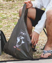 【POLER×CHUMS×JS】 別注 PACKABLE エコバッグ S