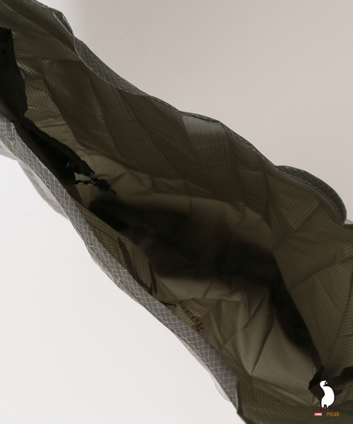 CHUMS(チャムス)の「【POLER×CHUMS×JS】 別注 PACKABLE エコバッグ S(トートバッグ・メンズ・ブラック/カーキ・FREE)」の18枚目の写真