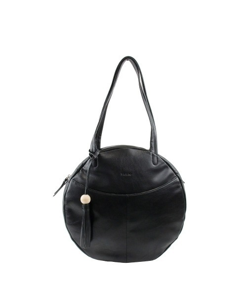 COOCO(クーコ)の「【PALIO】 Cerchio 丸型ワンショルダー本革トートバッグ(ショルダーバッグ・レディース・ブラック・9)」の11枚目の写真