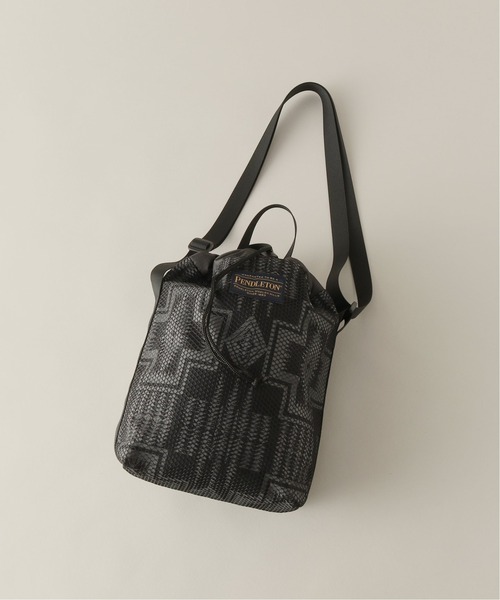 PENDLETON（ペンドルトン）の「【PENDLETON / ペンドルトン】別注 MESH POUCH（ボディバッグ/ウエストポーチ・メンズ・ブラック/カーキ・FREE）」の9枚目の写真