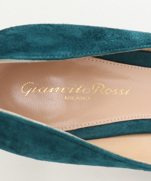 VERMEIL par iena（ヴェルメイユパーイエナ）の「【GIANVITO ROSSI/ジャンヴィト ロッシ】GIANVITO ROSSI Pumps◆（パンプス・レディース・ブラック/グリーン・36.5/35.5/37/38/36）」の19枚目の写真