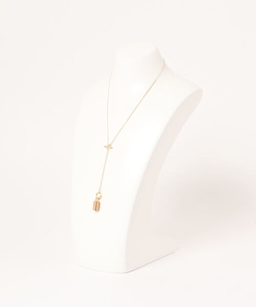 Phoebe(フィービィー)の「2wayリミテッドラクトネックレス(ネックレス・レディース・アイボリー/ブラウン・FREE)」の15枚目の写真