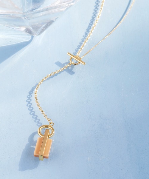 Phoebe(フィービィー)の「2wayリミテッドラクトネックレス(ネックレス・レディース・アイボリー/ブラウン・FREE)」の18枚目の写真