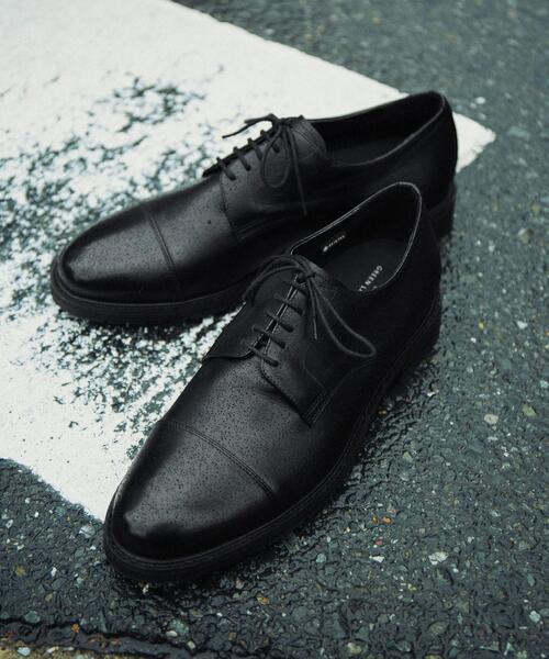 green label relaxing（グリーンレーベルリラクシング）の「【別注】＜SPINGLE Biz＞GLR ストレートチップ ゴアテックス ドレスシューズ（ドレスシューズ・メンズ・ブラック・26.5cm/27cm/26cm/27.5cm/25.5cm）」の5枚目の写真