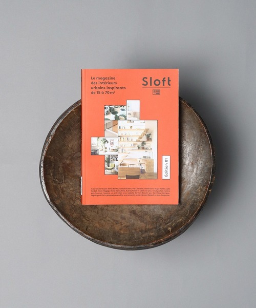 ARTCHIVES MALIBU(アートカイブス マリブ)の「Sloft Magazine Edition 1「 Le magazine des interieurs urbains inspirants de 15 a 70㎡ 」(雑誌・メンズ・その他1・FREE)」の1枚目の写真