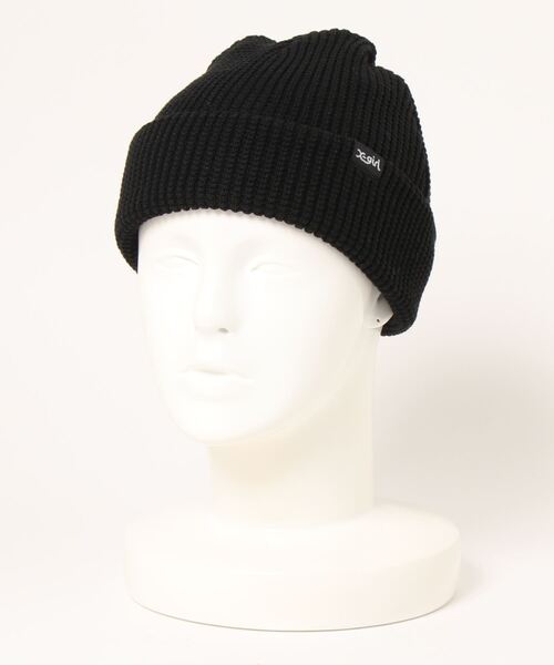 X-girl(エックスガール)の「【X-girl /エックスガール】 COOL MAX KNIT CAP(ニットキャップ/ビーニー・レディース・ブラック/パープル/オレンジ・FREE)」の2枚目の写真