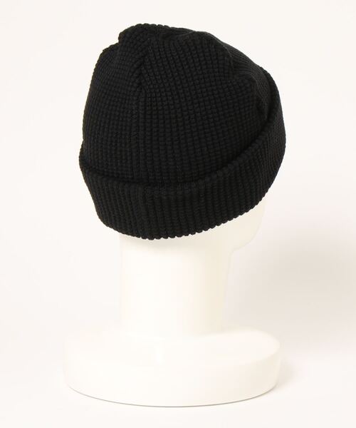 X-girl(エックスガール)の「【X-girl /エックスガール】 COOL MAX KNIT CAP(ニットキャップ/ビーニー・レディース・ブラック/パープル/オレンジ・FREE)」の4枚目の写真