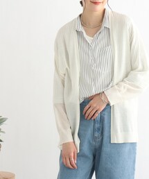 SHOO・LA・RUE | 【接触冷感】シアートッパーカーディガン(カーディガン/ボレロ)