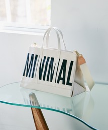 russet | ＜SHOPPER＞メッセージキャンバストートバッグ（M)／CE-270(トートバッグ)