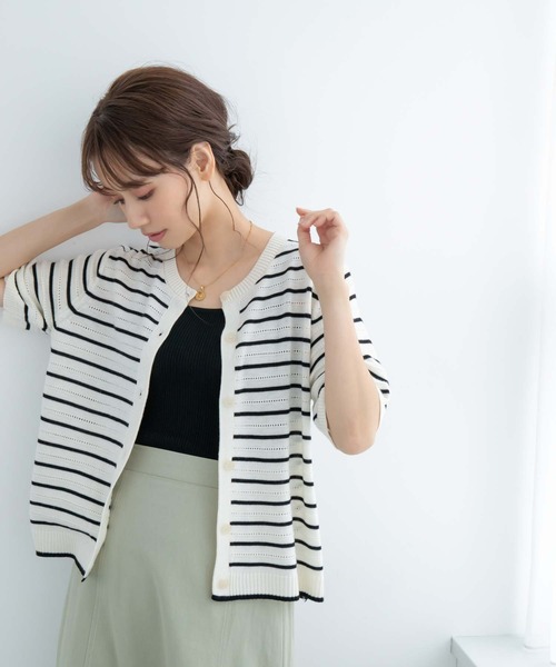 fifth(フィフス)の「スクエアリブタンクトップ(タンクトップ・レディース・ホワイト/ブラック/ピンク/イエロー/ミント・M)」の10枚目の写真