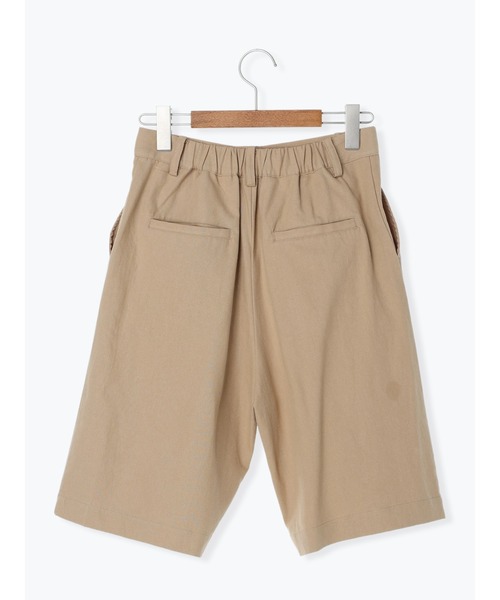 Lugnoncure（ルノンキュール）の「麻調バミューダパンツ（その他パンツ・レディース・オフホワイト/ベージュ/ブラック・ﾌﾘ-）」の4枚目の写真