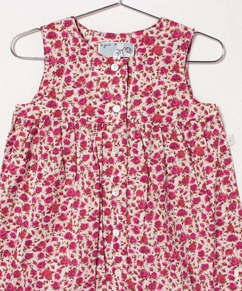 新品タグ付　定価17600円　agnes b.　アニエスベー　リバティワンピース agnes b.（アニエスベー）の「IY64 L ROBE ベビー リバティ