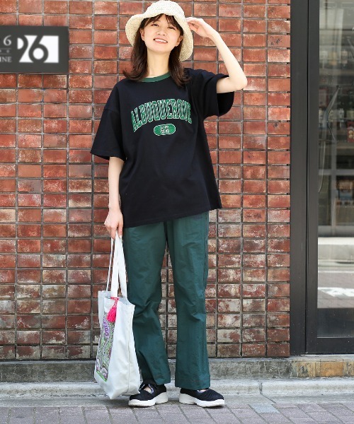 チチカカ（チチカカ）の「【ユニセックス】 アルバカーキ カレッジTシャツ【WEB限定】（Tシャツ/カットソー・メンズ・ブラック/ホワイト/グリーン・FREE）」の16枚目の写真