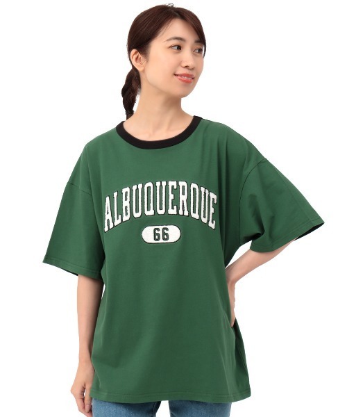 チチカカ（チチカカ）の「【ユニセックス】 アルバカーキ カレッジTシャツ【WEB限定】（Tシャツ/カットソー・メンズ・ブラック/ホワイト/グリーン・FREE）」の19枚目の写真