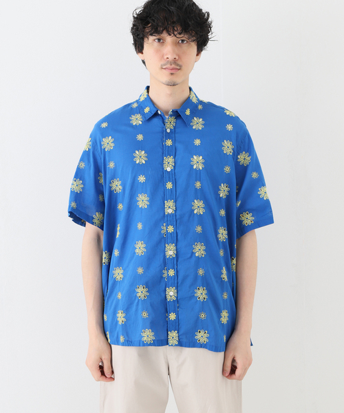 JOINT WORKS（ジョイントワークス）の「カットワークエンブロイダリーシャツ2（シャツ/ブラウス・メンズ・グリーン/ブルー系その他・MEDIUM/LARGE）」の15枚目の写真