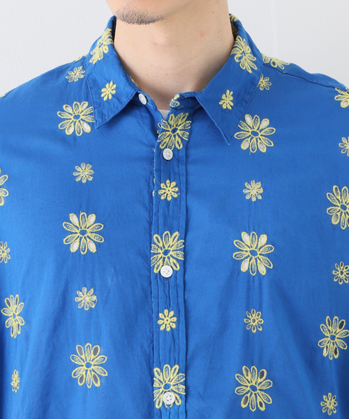 JOINT WORKS（ジョイントワークス）の「カットワークエンブロイダリーシャツ2（シャツ/ブラウス・メンズ・グリーン/ブルー系その他・MEDIUM/LARGE）」の18枚目の写真