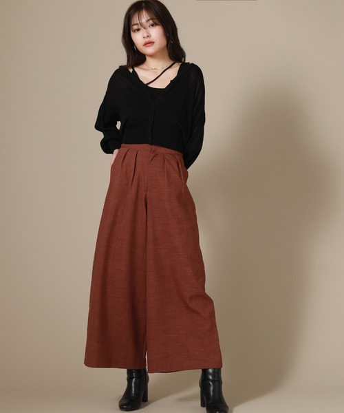Cheek(チーク)の「シアーカーディガン(カーディガン/ボレロ・レディース・ブラック/ベージュ/サックスブルー・MEDIUM)」の12枚目の写真