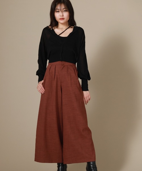 Cheek(チーク)の「シアーカーディガン(カーディガン/ボレロ・レディース・ブラック/ベージュ/サックスブルー・MEDIUM)」の13枚目の写真