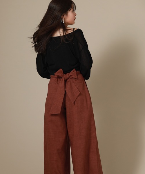 Cheek(チーク)の「シアーカーディガン(カーディガン/ボレロ・レディース・ブラック/ベージュ/サックスブルー・MEDIUM)」の15枚目の写真