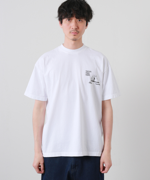JOURNAL STANDARD(ジャーナルスタンダード)の「TEKUN WAS HERE MOTTE Tシャツ(Tシャツ/カットソー・メンズ・ホワイト・MEDIUM/LARGE/X-LARGE)」の16枚目の写真