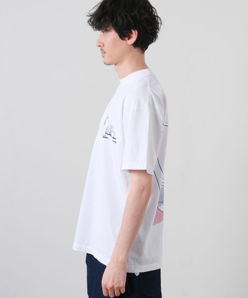 JOURNAL STANDARD(ジャーナルスタンダード)の「TEKUN WAS HERE MOTTE Tシャツ(Tシャツ/カットソー・メンズ・ホワイト・MEDIUM/LARGE/X-LARGE)」の10枚目の写真