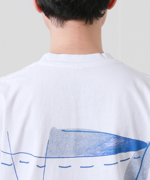 JOURNAL STANDARD(ジャーナルスタンダード)の「TEKUN WAS HERE MOTTE Tシャツ(Tシャツ/カットソー・メンズ・ホワイト・MEDIUM/LARGE/X-LARGE)」の4枚目の写真