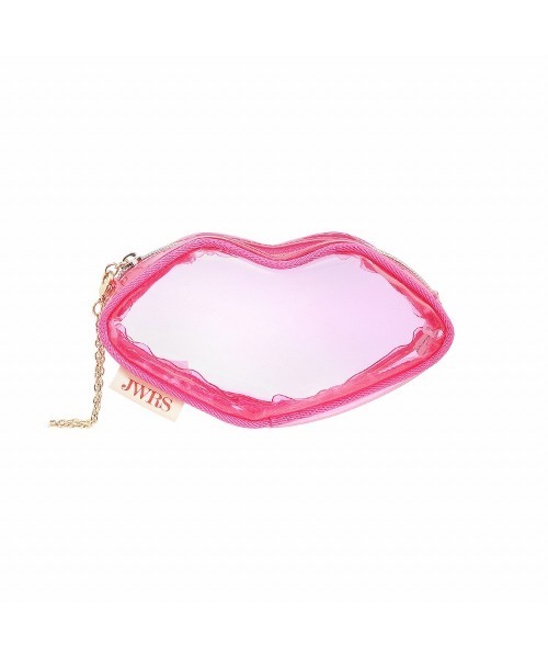 Jewelna Rose（ジュエルナローズ）の「ラウンジアクセサリー リップモチーフ クリアポーチ（ポーチ・レディース・ブラック/レッド/ピンク・FREE）」の5枚目の写真