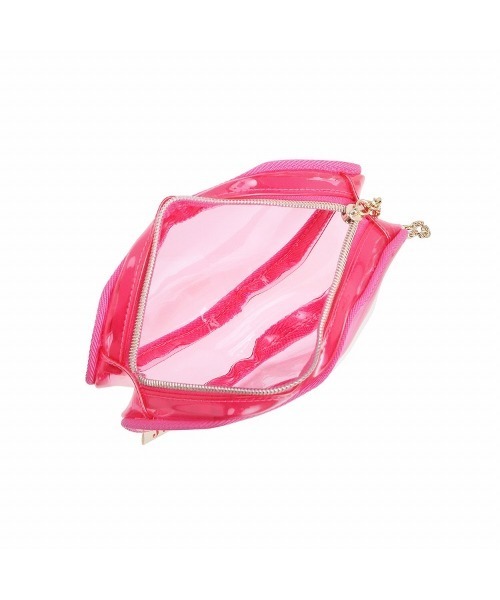 Jewelna Rose（ジュエルナローズ）の「ラウンジアクセサリー リップモチーフ クリアポーチ（ポーチ・レディース・ブラック/レッド/ピンク・FREE）」の9枚目の写真