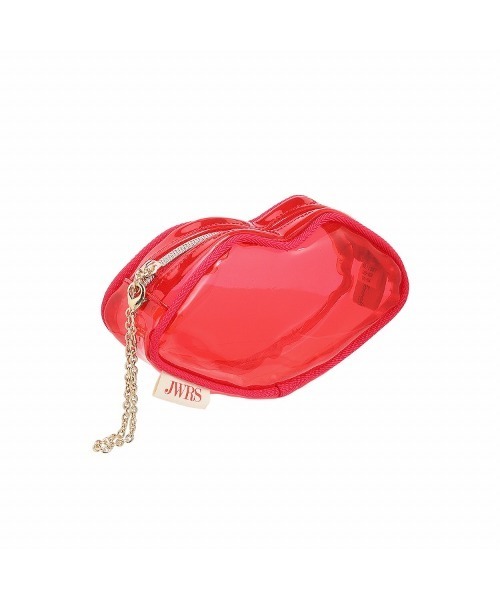 Jewelna Rose（ジュエルナローズ）の「ラウンジアクセサリー リップモチーフ クリアポーチ（ポーチ・レディース・ブラック/レッド/ピンク・FREE）」の10枚目の写真
