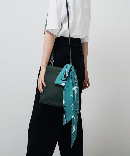 tk.TAKEO KIKUCHI(ティーケータケオキクチ)の「◆KAWASAKI TAKAYA × tk.TAKEO KIKUCHI コラボ総柄スカーフタイ(ユニセックスアイテム)(バンダナ/スカーフ・メンズ・ブラック系3/グレー系3/ライトグリーン系・00)」の19枚目の写真