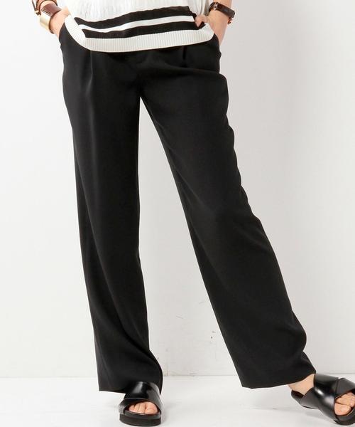 UNITED ARROWS（ユナイテッドアローズ）の「◇UAB P/CU ワイド パンツ ◆（その他パンツ・レディース・ブラック/ベージュ・36/40/38）」の2枚目の写真