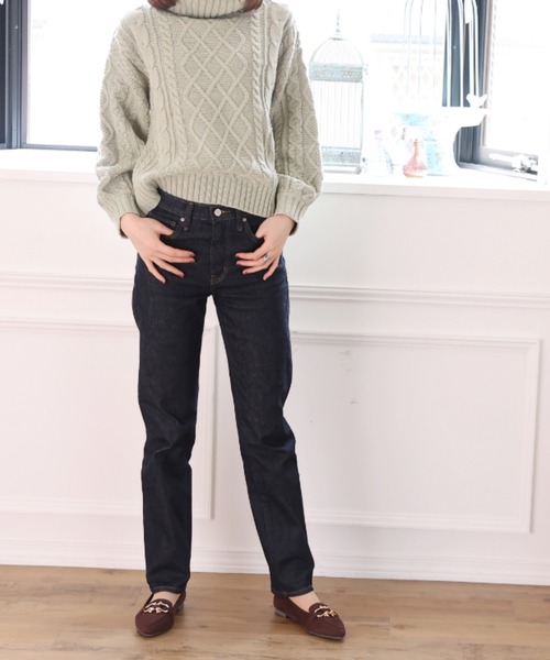 VIVIAN(ヴィヴィアン)の「アーモンドトゥビット付きモチーフフラットローファー(ローファー・レディース・ブラック系その他3/ブラウン系その他6/ベージュ系その他3/イエロー系その他6・LL/S/M/L)」の12枚目の写真
