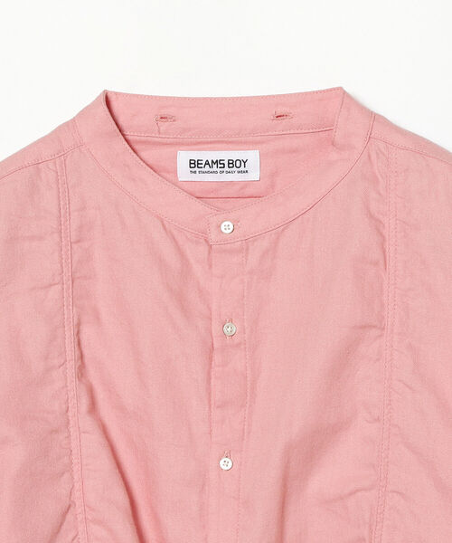 BEAMS BOY(ビームスボーイ)の「BEAMS BOY / アスコット タイ ブラウス(シャツ/ブラウス・レディース・ピンク/ミント・ONE SIZE)」の18枚目の写真