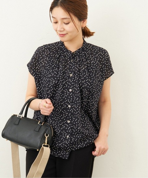 JOURNAL STANDARD（ジャーナルスタンダード）の「《追加4》80ローンタックシャツ（シャツ/ブラウス・レディース・ブラック/ブラック系その他/ブラウン/ブルー系その他・FREE）」の16枚目の写真