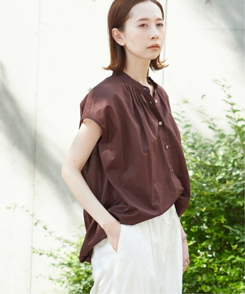 JOURNAL STANDARD（ジャーナルスタンダード）の「《追加4》80ローンタックシャツ（シャツ/ブラウス・レディース・ブラック/ブラック系その他/ブラウン/ブルー系その他・FREE）」の20枚目の写真