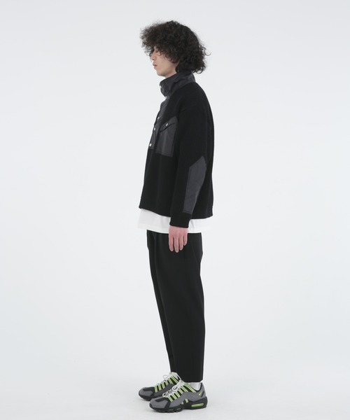 イロコイ TUCK BORDER COMBI KNIT ニット 未使用タグ付き Iroquois（イロコイ）の「TUCK BORDER COMBI KNIT（ニット⁄セーター