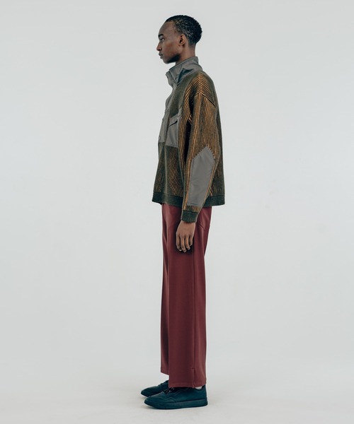 Iroquois（イロコイ）の「IROQUOIS イロコイ / TUCK BORDER COMBI KNIT