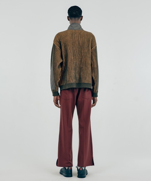 イロコイ TUCK BORDER COMBI KNIT ニット 未使用タグ付き Iroquois（イロコイ）の「TUCK BORDER COMBI KNIT（ニット⁄セーター