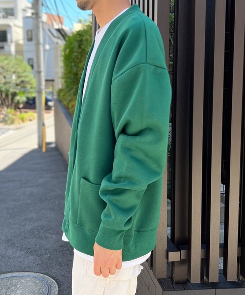 United Athle(ユナイテッドアスレ)の「【UNITED ATHLE】ユナイテッドアスレ 10.0オンス T/C ルーズフィット スウェット カーディガン (裏起毛) 5790(カーディガン/ボレロ・メンズ・ブラック/モカ/ダークグリーン・XL/L/M)」の13枚目の写真