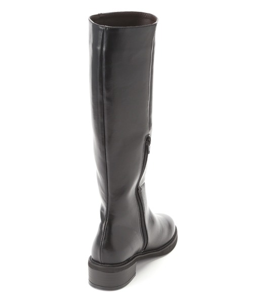 N.（N. Natural Beauty Basic）（エヌエヌナチュラルビューティーベーシック）の「◆ジョッキーロングブーツ（ブーツ・レディース・ブラック・24.5/23.5）」の7枚目の写真