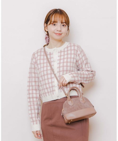 flower(フラワー)の「リトルビターバッグ(ショルダーバッグ・レディース・ブラウン/ベージュ・FREE)」の11枚目の写真