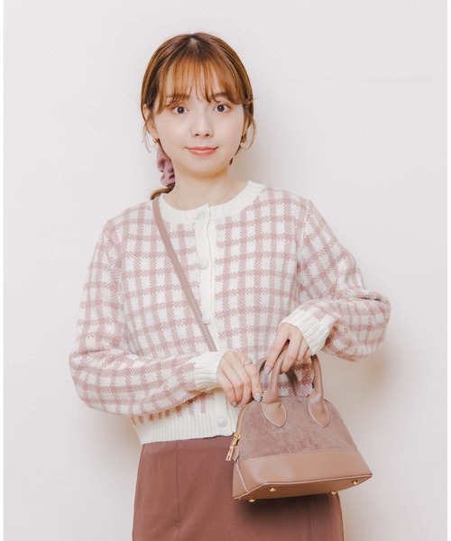 flower(フラワー)の「リトルビターバッグ(ショルダーバッグ・レディース・ブラウン/ベージュ・FREE)」の12枚目の写真