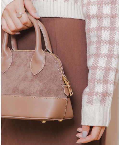 flower(フラワー)の「リトルビターバッグ(ショルダーバッグ・レディース・ブラウン/ベージュ・FREE)」の14枚目の写真