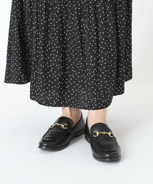 B.C STOCK(ベーセーストック)の「≪追加≫ビットローファー(ローファー・レディース・ブラック/キャメル・SMALL/MEDIUM/LARGE)」の4枚目の写真