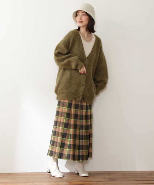 N.（N. Natural Beauty Basic）（エヌエヌナチュラルビューティーベーシック）の「【S Size Line】◆チェックタックスカート（スカート・レディース・ベージュ系その他/ブルー系その他・SMALL/MEDIUM）」の20枚目の写真