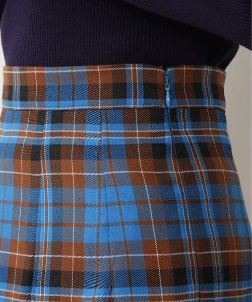 N.（N. Natural Beauty Basic）（エヌエヌナチュラルビューティーベーシック）の「【S Size Line】◆チェックタックスカート（スカート・レディース・ベージュ系その他/ブルー系その他・SMALL/MEDIUM）」の11枚目の写真