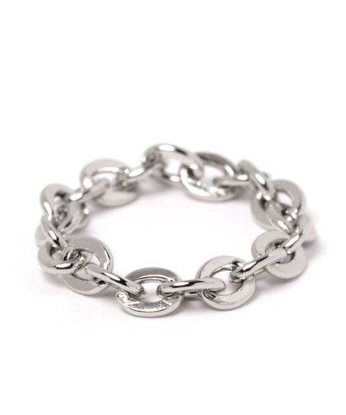 LAKOLE（ラコレ）の「シンプルチェーンリング / 150856（リング・レディース・その他1/その他2・FREE）」の3枚目の写真