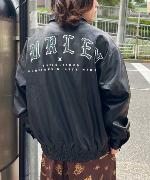Hurley （ハーレー）の「Hurley/ハーレー フェイクレザージャケット