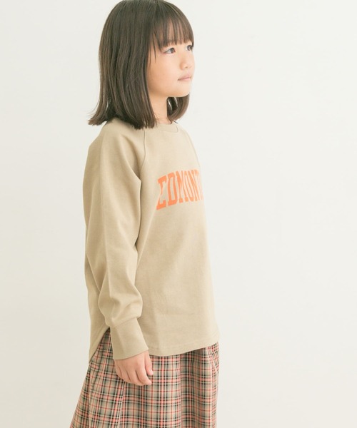 URBAN RESEARCH DOORS（アーバンリサーチドアーズ）の「『親子リンク』裏毛ロゴプルオーバー(KIDS)（スウェット・キッズ・ベージュ/アイボリー・120/135/105）」の10枚目の写真