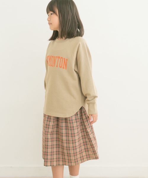 URBAN RESEARCH DOORS（アーバンリサーチドアーズ）の「『親子リンク』裏毛ロゴプルオーバー(KIDS)（スウェット・キッズ・ベージュ/アイボリー・120/135/105）」の11枚目の写真